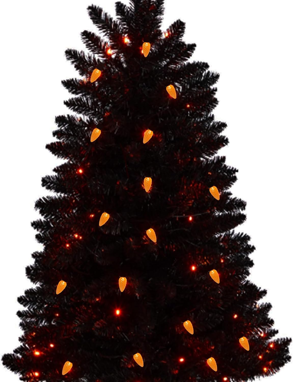Orange Halloween String Lights 50 LED