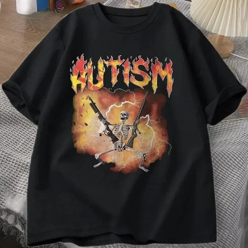 Autistic Skeleton T-Shirt