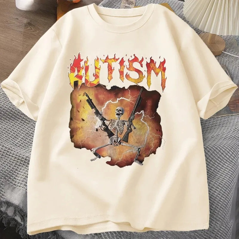 Autistic Skeleton T-Shirt