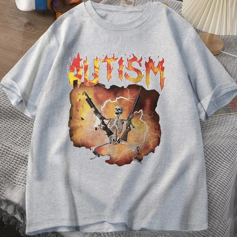 Autistic Skeleton T-Shirt