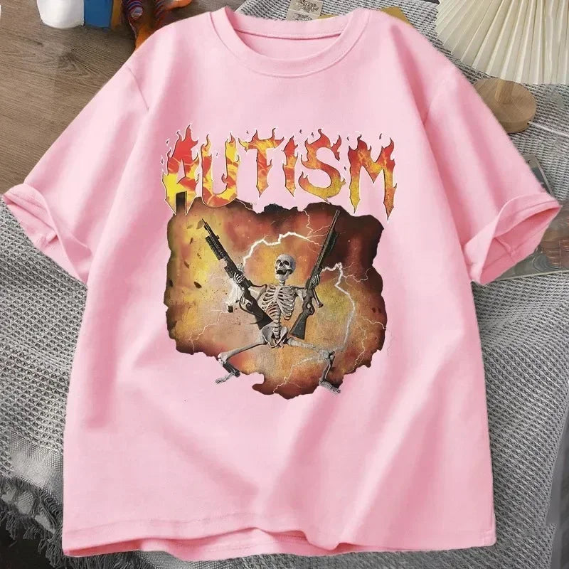 Autistic Skeleton T-Shirt