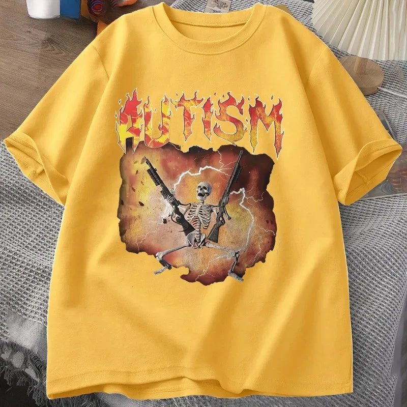 Autistic Skeleton T-Shirt
