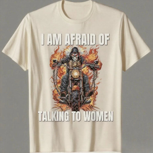 I AM AFRAID OF TALKING TO WOMAN
