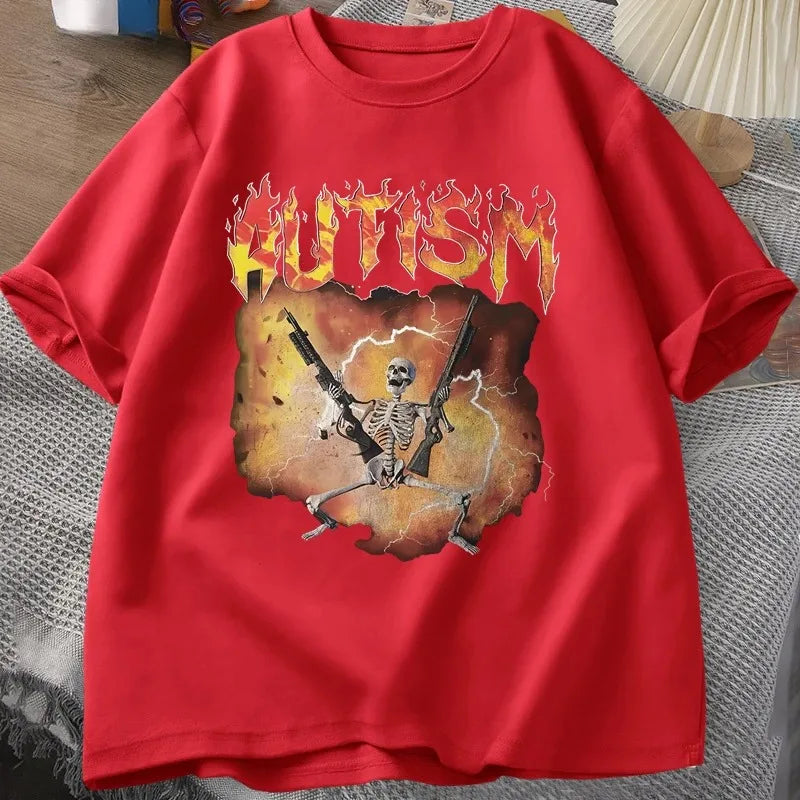 Autistic Skeleton T-Shirt