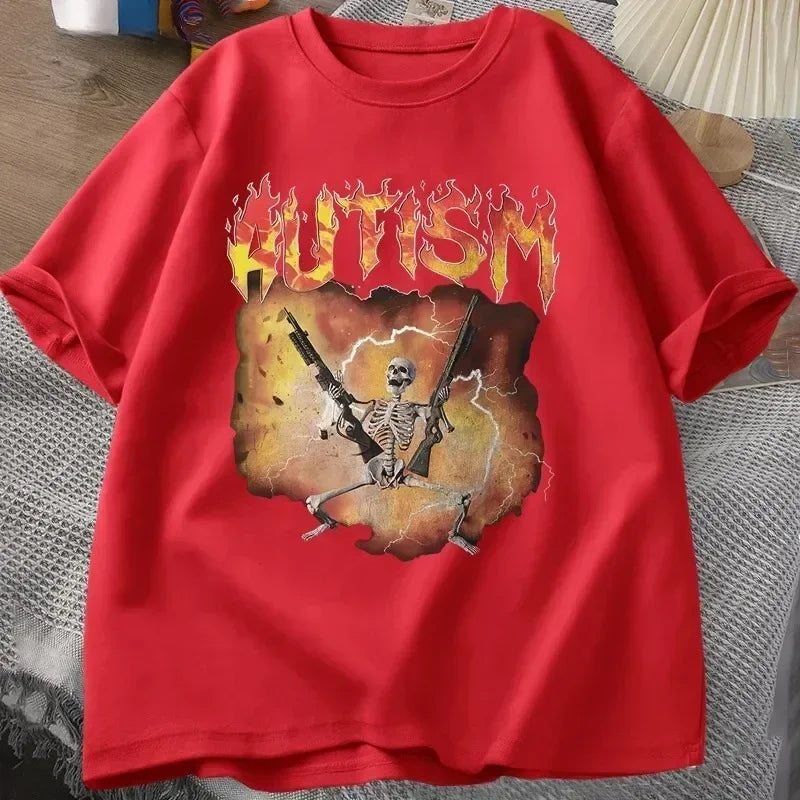 Autistic Skeleton T-Shirt