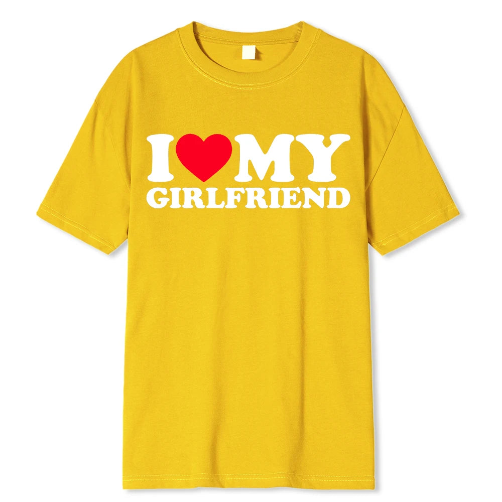 I LOVE MY GIRLFRIEND T-SHIRT