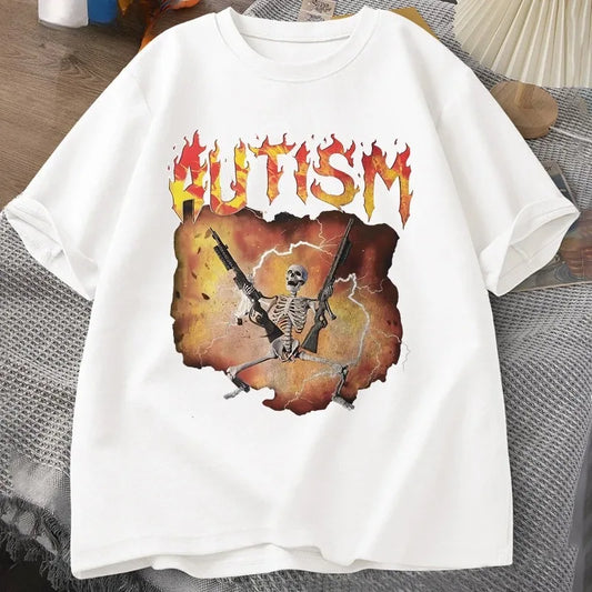 Autistic Skeleton T-Shirt