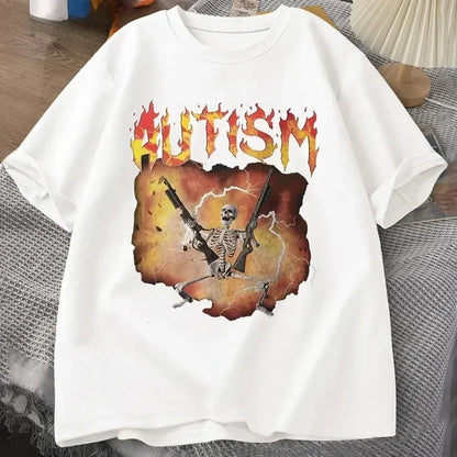 Autistic Skeleton T-Shirt