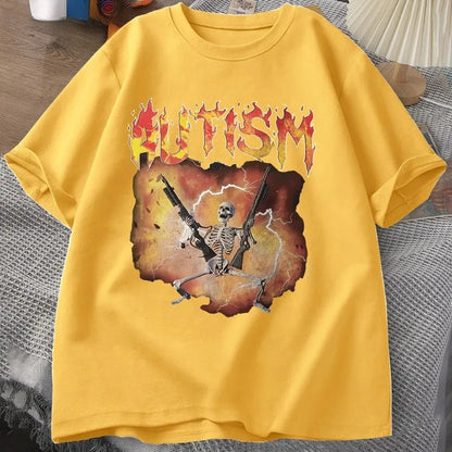 Autistic Skeleton T-Shirt