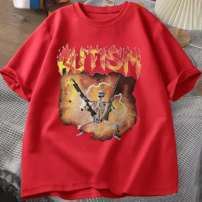 Autistic Skeleton T-Shirt