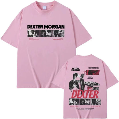Casual Cotton Vintage T-Shirt Men'S Fashion Extra Large Streetwear Limited Dexter Morgan Bay Butcher T-Shirt Men Women